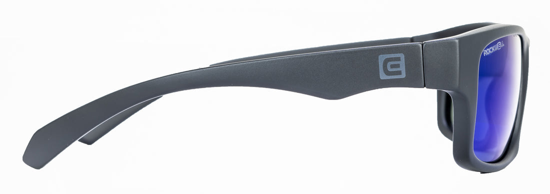 Pompei Floatable (Matte Black/Blue Polarized Hydro)