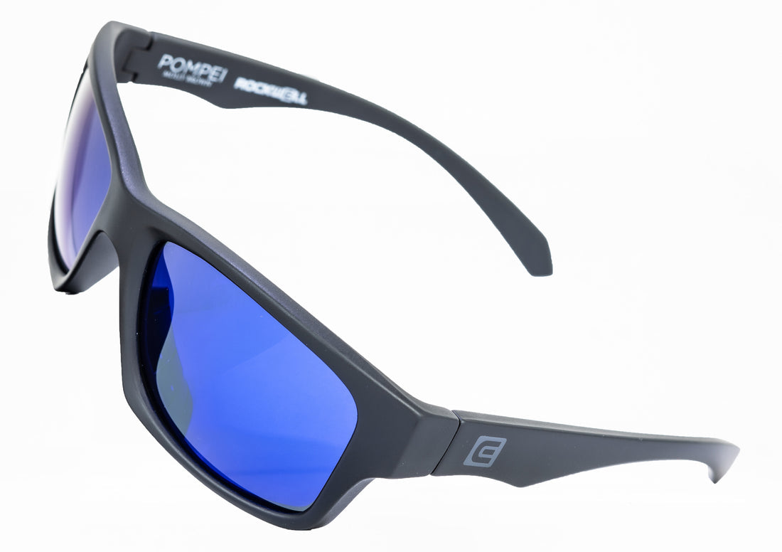 Pompei Floatable (Matte Black/Blue Polarized Hydro)