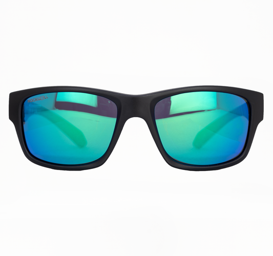 Pompei Floatable (Matte Black/Green Polarized Hydro)