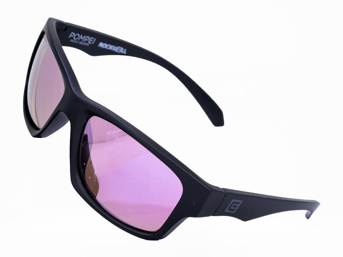 Pompei Floatable (Matte Black/Purple Polarized Hydro)