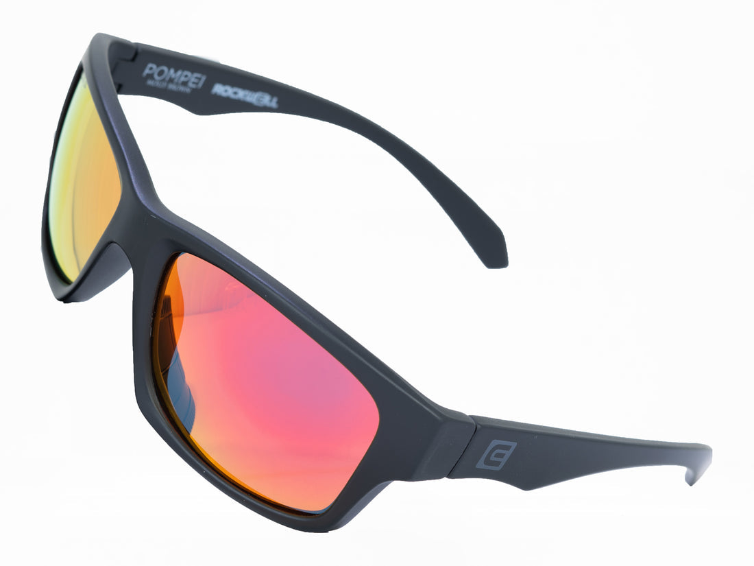 Pompei Floatable (Matte Black/Red Polarized Hydro)