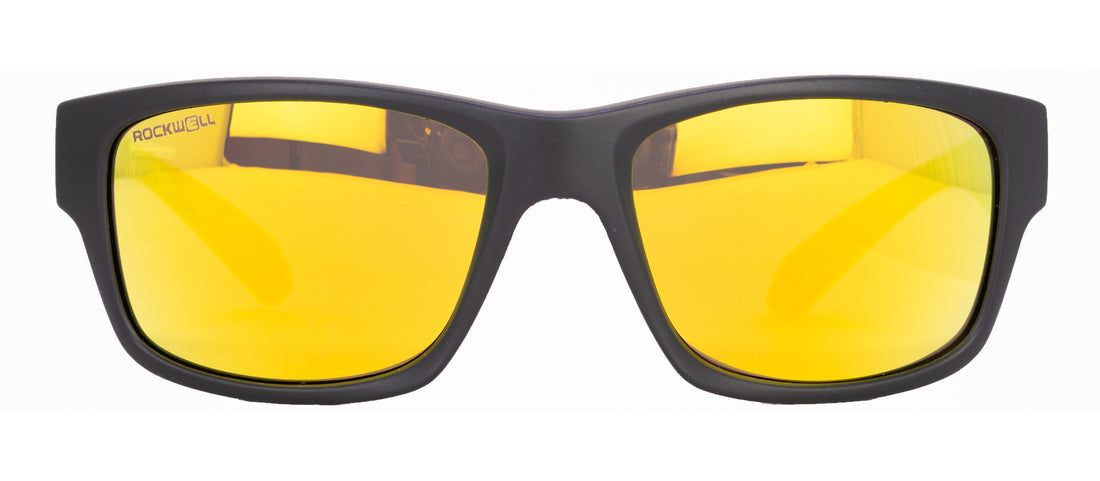 Pompei Floatable (Matte Black/Yellow Polarized Hydro)